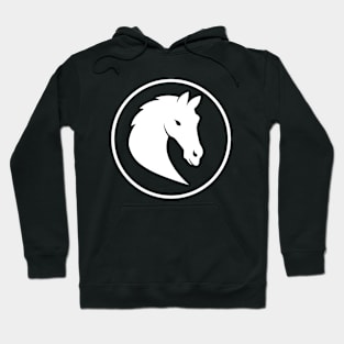 WHITE HORSE HEAD Hoodie